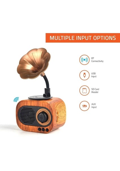 Wireless Speaker B5 Gramafon Bluetooth Hoparlör fiyatları
