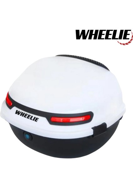 Wheelıe XT21-W 28 Litre Motosiklet Arka Çanta Beyaz Su Geçirmez