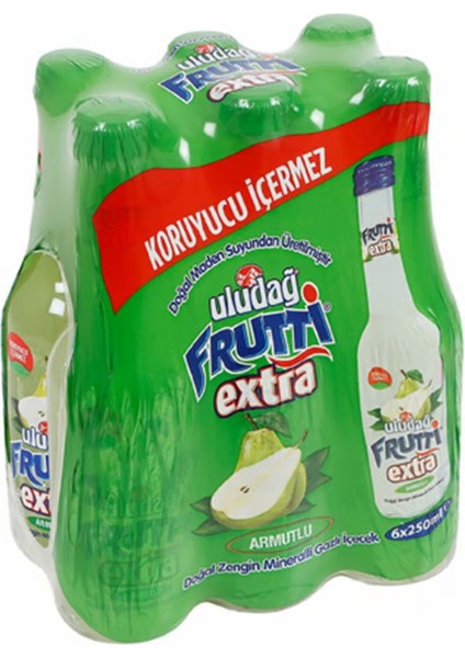 Frutti Extra Armutlu 250 ml x 6 Adet