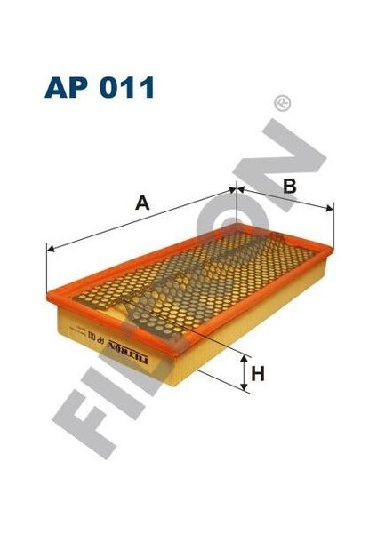 AP011 Hava Filtresi 190 W201 85-93 W460 88-92 W463 90-92 S124 85-92 6020940104