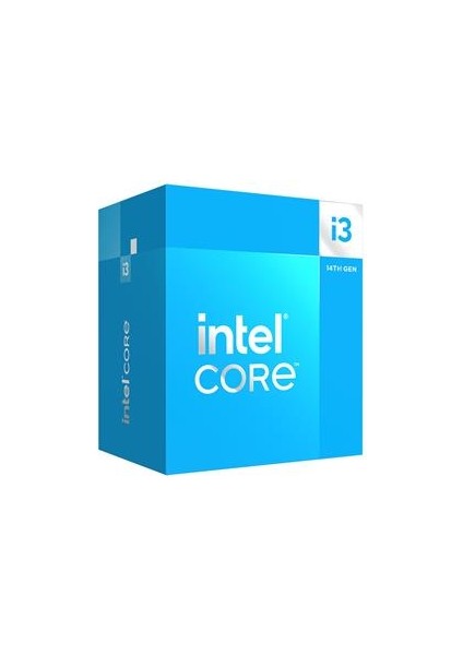 Raptor Lake Core I3 14100F 3.5ghz 1700P 12MB Box (58W) Novga