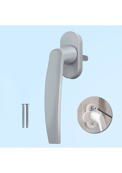 Pvc Pimapen Pencere Kolu Beyaz (Standart Boy-Dayanıklı Malzeme)