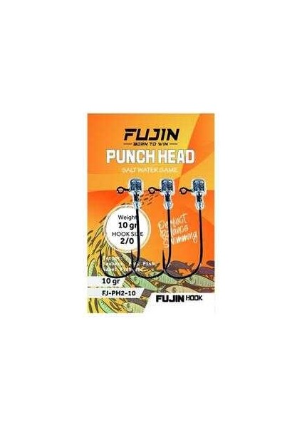 Punch Head Jighead Fj-Ph #2/0 7gr