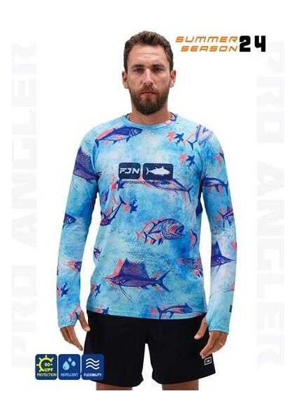 Pro Angler S24 T-Shirt Echo Fish Medium (M)