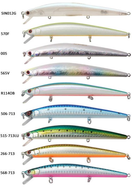 EG-145 F Slingshot Minnow 120 Serisi Suni Yem 005-STANDART