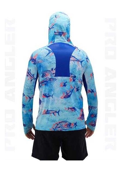 Pro Angler S24 Buff&hoodie Echo Fish Xxxlarge