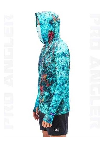 Pro Angler S24 Buff&hoodie Reef Medium (M)