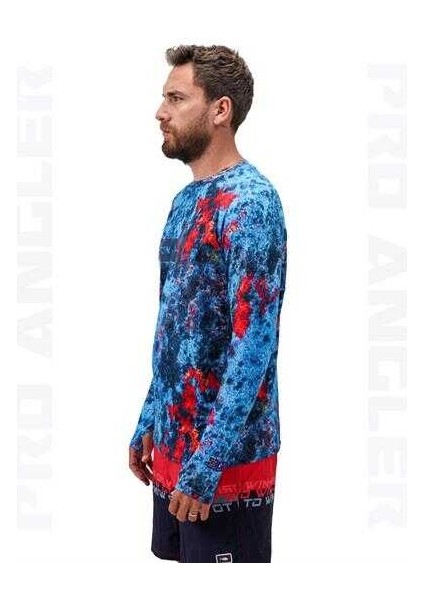 Pro Angler S24 T-Shirt Red Reef Xxxlarge