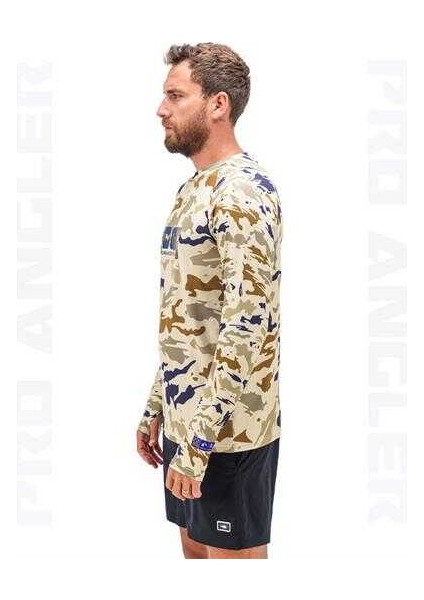 Pro Angler S24 T-Shirt Narural Camo Xlarge (Xl)