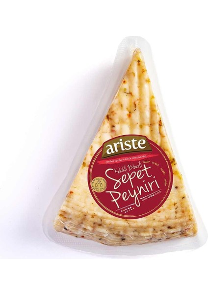 Hanımeli Sepet Peyniri Kekikli Biberli 250 gr