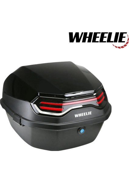 Wheelıe XT08-B 32 Litre Motosiklet Arka Çanta Siyah