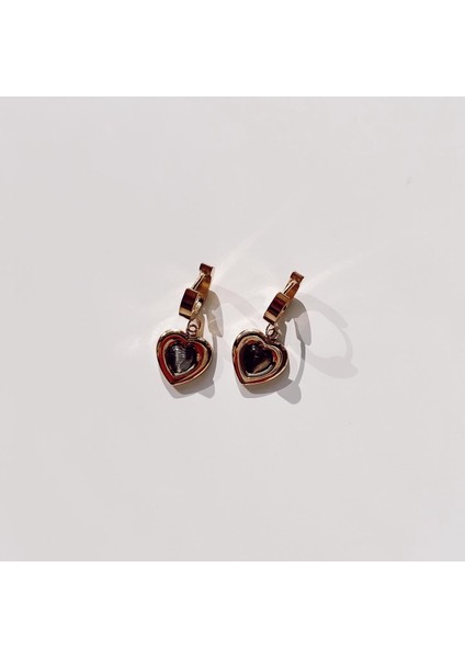 Luczi Steel Earring | Çelik Küpe
