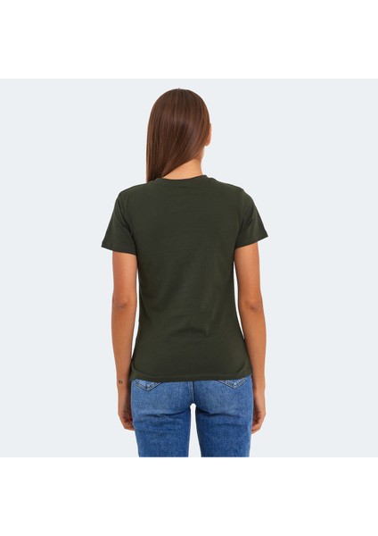 KORNELI I Kadın Tişört Haki fiyatları