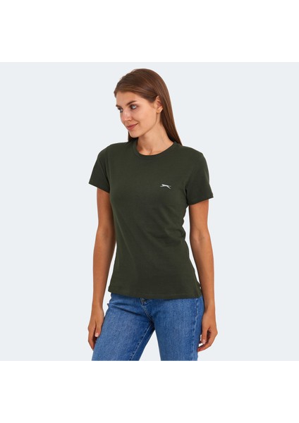 KORNELI I Kadın Tişört Haki modelleri