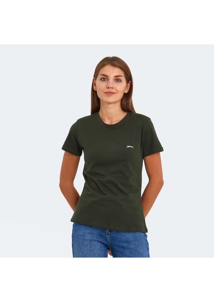 KORNELI I Kadın Tişört Haki fırsatları