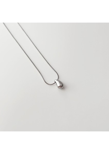 Chicagos Grey Steel Necklace | Çelik Kolye