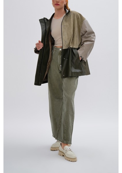 Kadın Hakiki Deri Sarı Mont 616 Z-4010 Bn Derımont SK24/25 Olıve modelleri