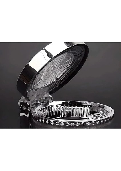 7 Renkli Rgb LED Işıklı Lüx Oto Küllük Kapaklı Spor Araç Içi Küllük Araba Küllüğü fiyatları
