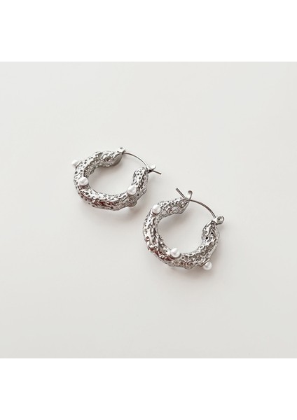 Mars Grey Steel Earring | Çelik Küpe fiyatları