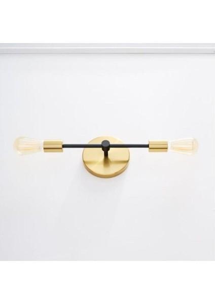 S Gold Ikili Duvar Aplik Retro Rustik Aplik fiyatları