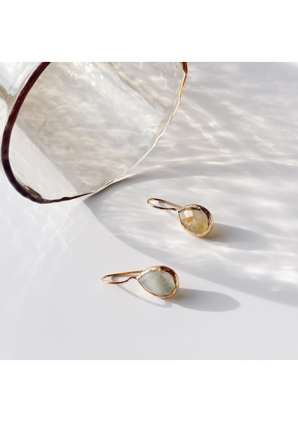 Prehnit Earring | Küpe