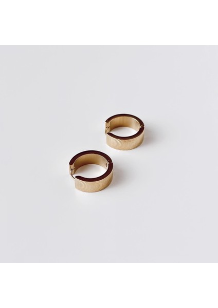 Knurl Steel Earring | Çelik Küpe fiyatları