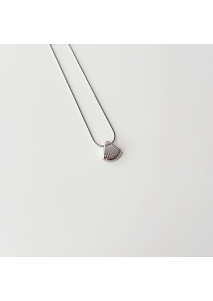 Shilling Grey Steel Necklace | Çelik Kolye fiyatları
