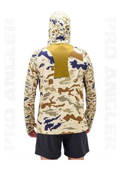Pro Angler S24 Buff&hoodie Natural Camo Medium (M)