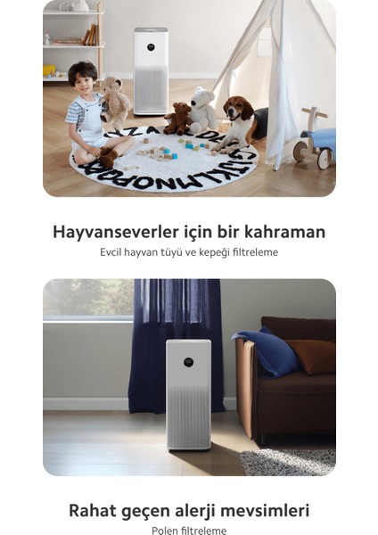 Hepa Filtreli 3 Ü 1 Arada Zaman Ayarlı Premium Akıllı Hava Temizleyici, AIerjen Giderme, 104 M² - Onerous Lambader Hediye fiyatları