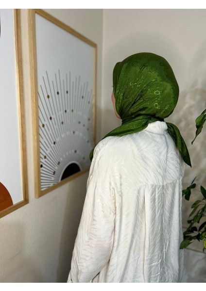Konçerto,ipeksi Jakar, Kaymaz,ütü Gerektirmez,kaliteli, Şık,zarif Eşarp Losyana Marka