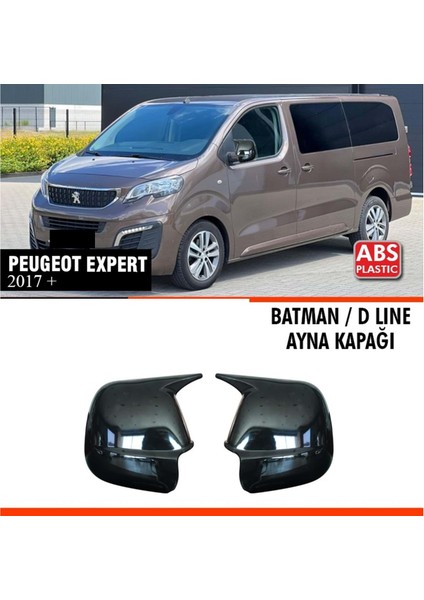 Expert Batman Ayna Kapağı Piano Black /2017 Sonrası
