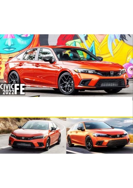 Civic Fe Batman Ayna Kapağı Piano Black / 2022 Sonrası