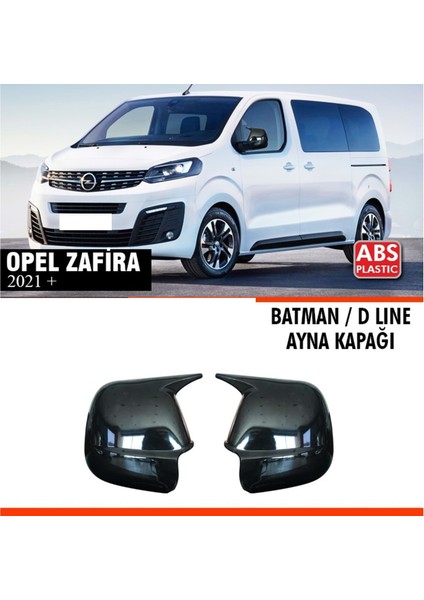 Zafira Batman Ayna Kapağı Piano Black / 2021 Sonrası