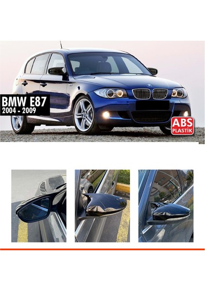 E87 Batman Ayna Kapağı Piano Black / 2004-2011