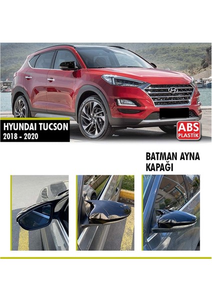 Tucson Batman Ayna Kapağı Piano Black / 2018-2020 Sinyalli