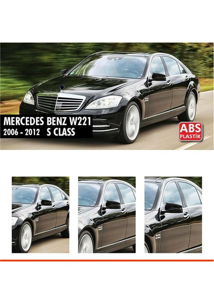 S Class W221 Batman Ayna Kapağı Piano Black / 2010-2013 fiyatları