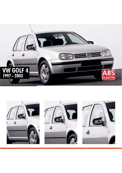 Golf Mk4 Batman Ayna Kapağı Piano Black / 2003-2009
