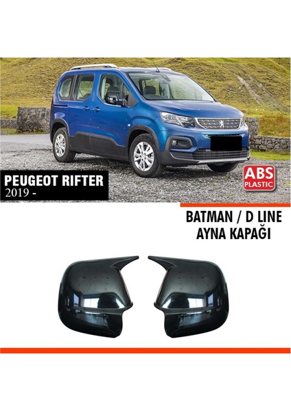 Rifter Batman Ayna Kapağı Piano Black / 2019 Sonrası