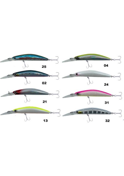 Deep Minnow 95MM 13GR Sahte Balık 24