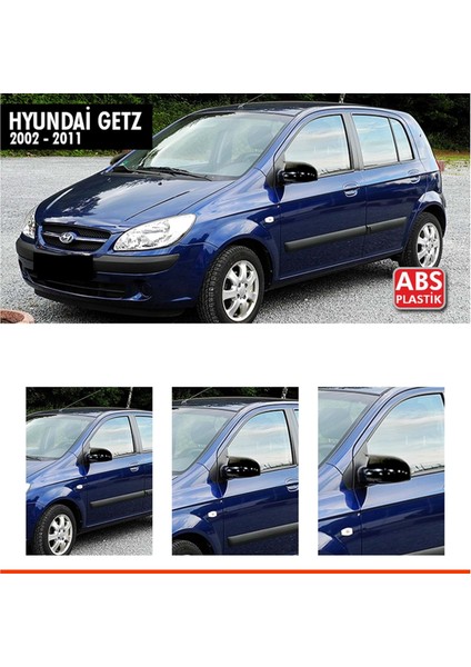 Getz Batman Ayna Kapağı Piano Black / 2002-2011