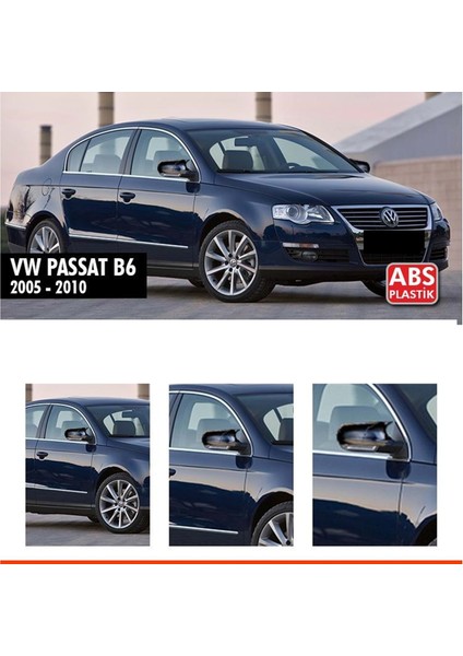 Passat B6 Batman Ayna Kapağı Piano Black / 2005-2010