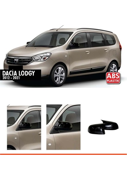 Lodgy Batman Ayna Kapağı Piano Black / 2012 - 2021