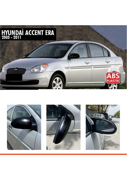 Accent Era Batman Ayna Kapağı Piano Black / 2005-2011