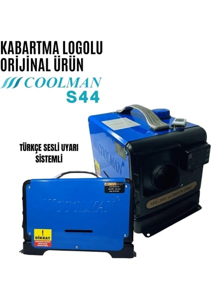 S44 5kw Taşınabilir Çanta Webasto Tipi Isıtıcı 12v-24v-220v