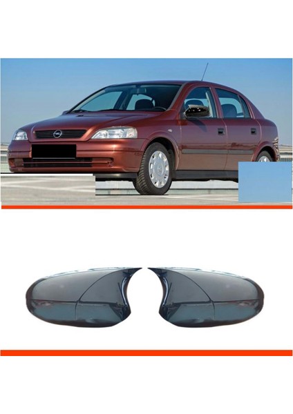 Astra G Batman Ayna Kapağı Piano Black / 1998-2004
