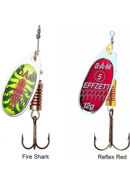 Effzet Standard Spinner 4 gr #2 Kaşık Reflex Red