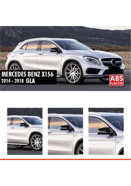 Gla X156 Batman Ayna Kapağı Piano Black / 2014-2019 fiyatları