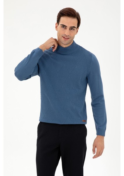 Erkek Dik Yaka Kazak