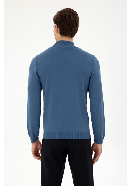 Erkek Dik Yaka Kazak modelleri