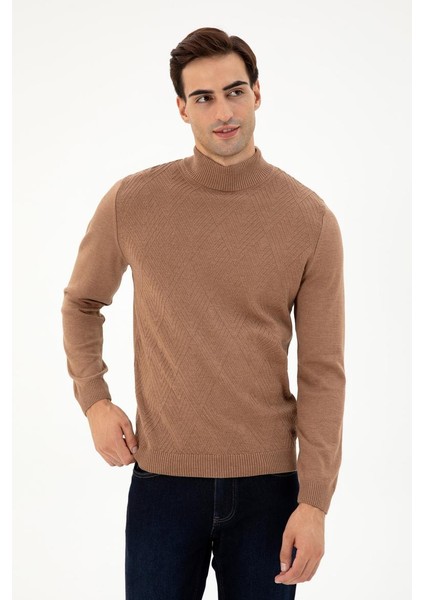 Erkek Dik Yaka Kazak